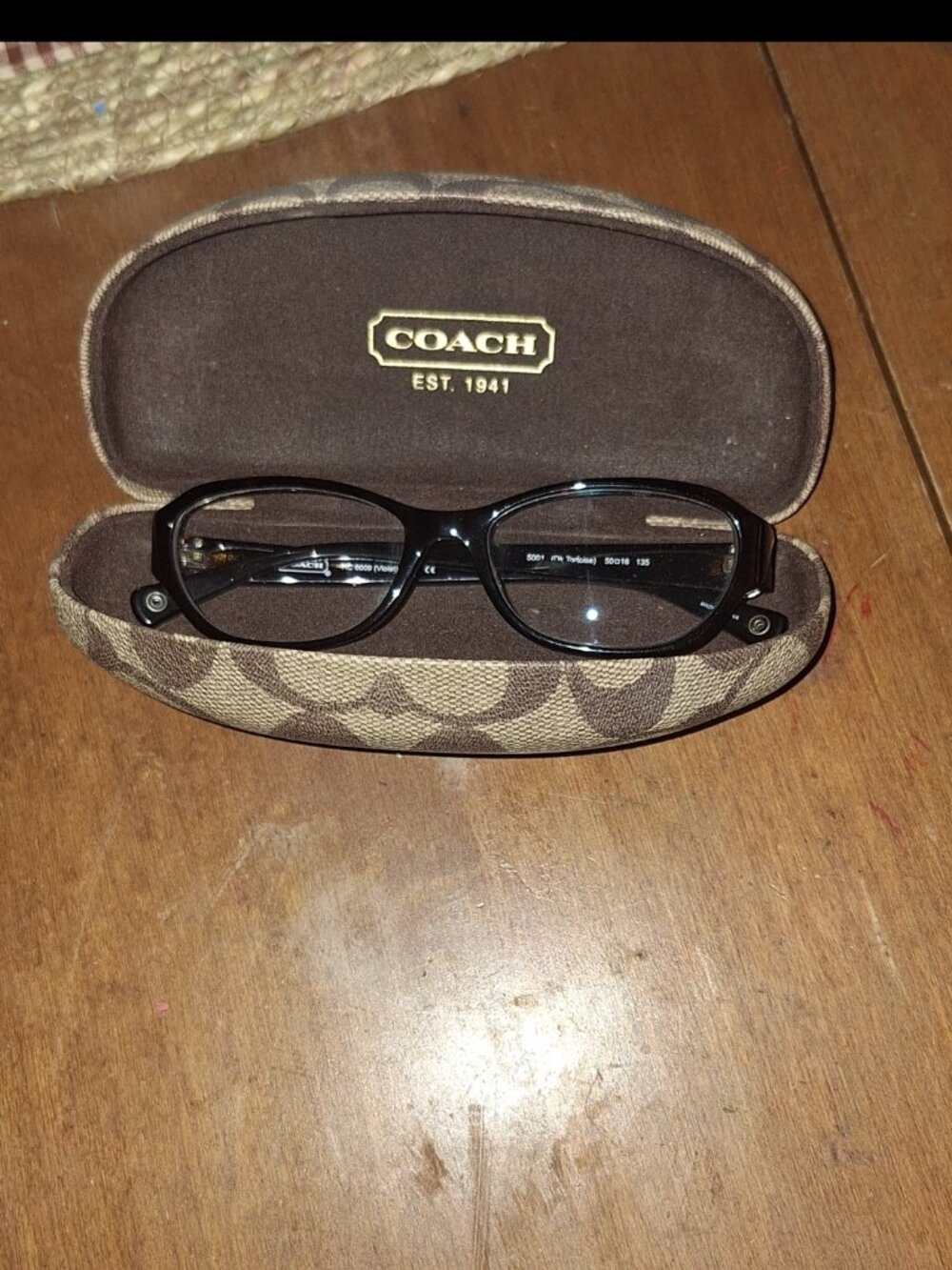 Coach glasses